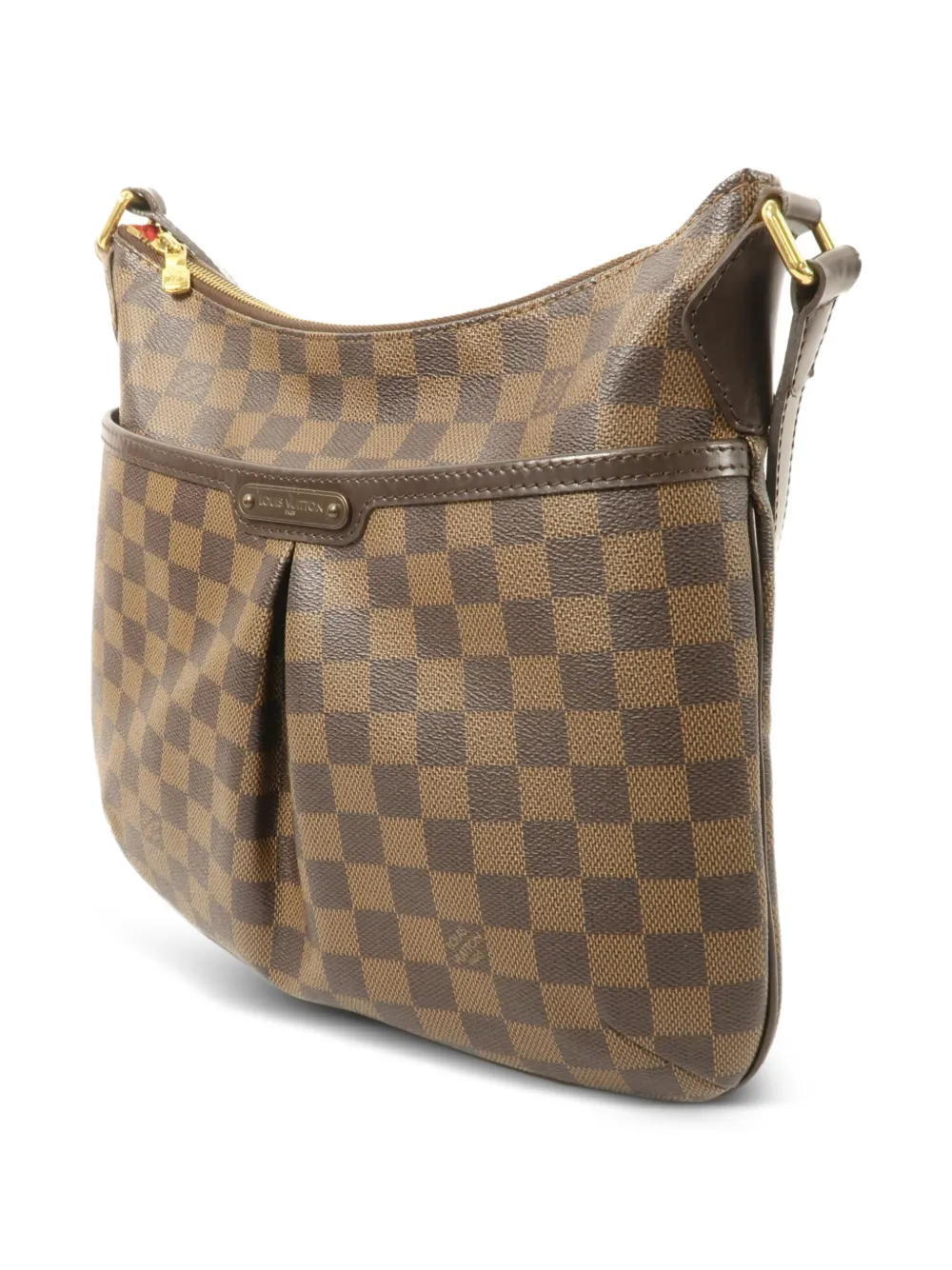 Louis Vuitton Pre-Owned PM Bloomsbury Damier Ebène schoudertas Bruin