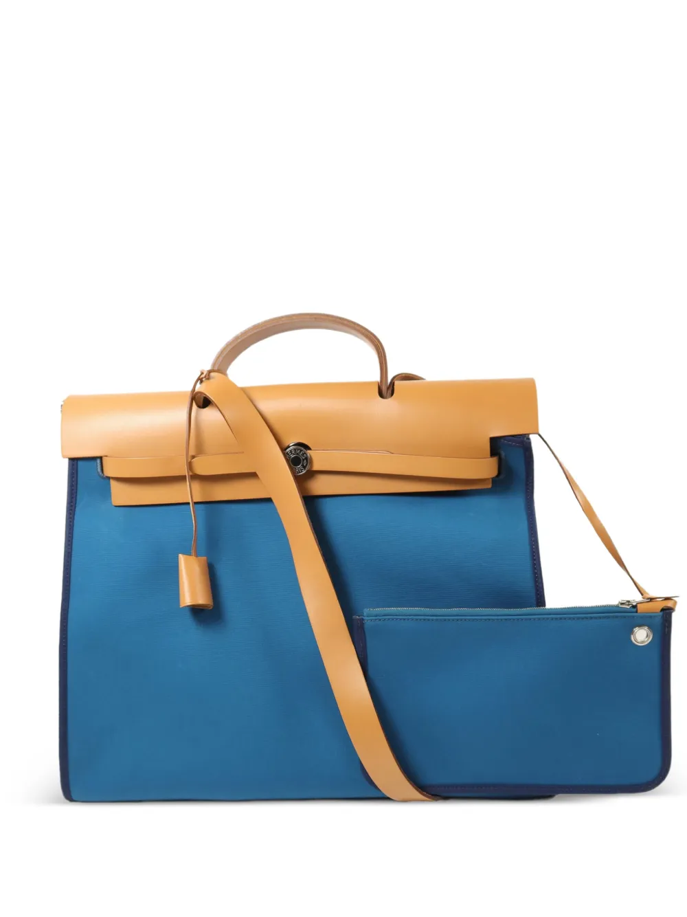 Hermès Pre-Owned Herbag MM shoulder bag - Blu