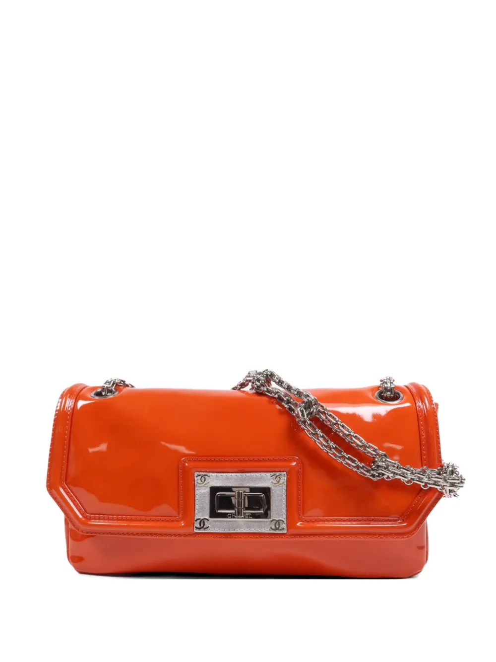 CHANEL Pre-Owned CC-detail shoulder bag - Rosso