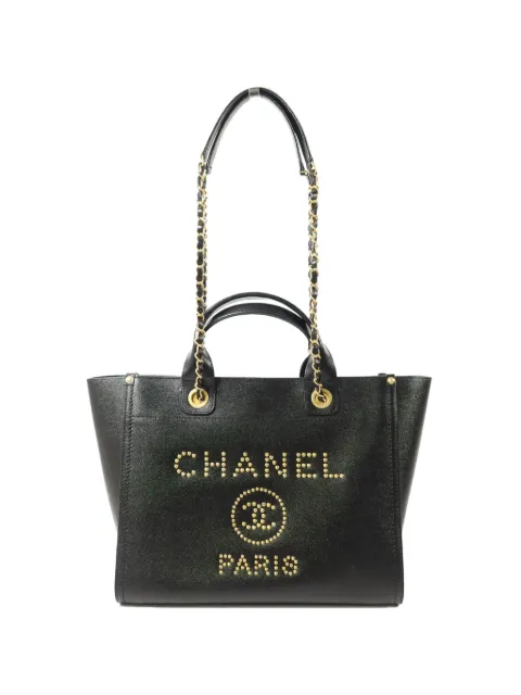 CHANEL Pre-Owned Deauville CC tote bag