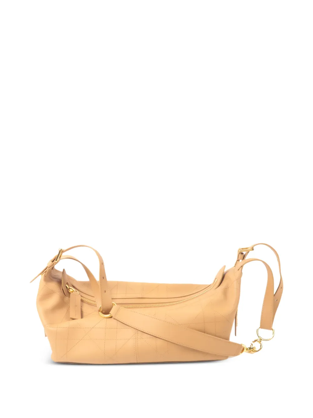 Christian Dior Pre-Owned D-Journey leather shoulder bag - Neutrals