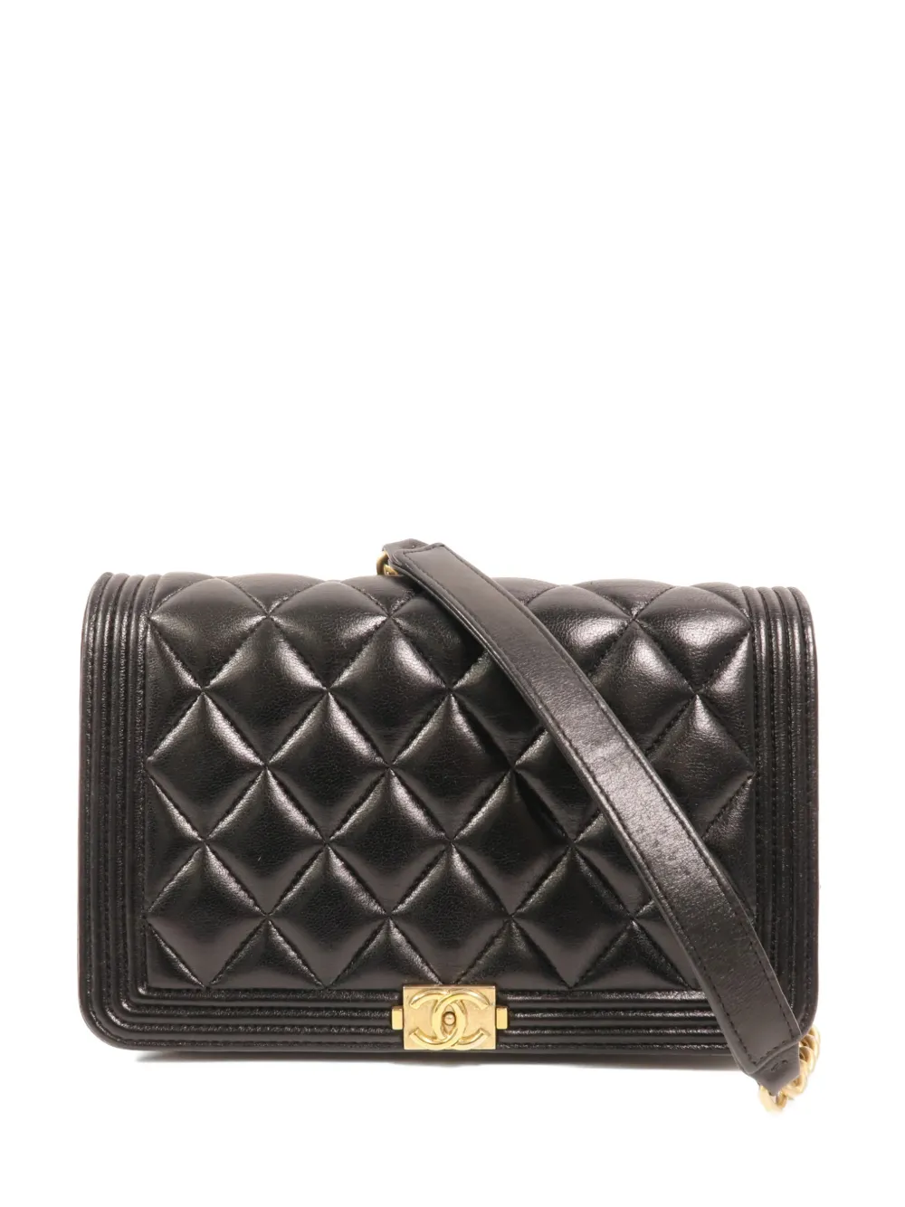 CHANEL Pre-Owned Boy CC leather shoulder bag - Nero