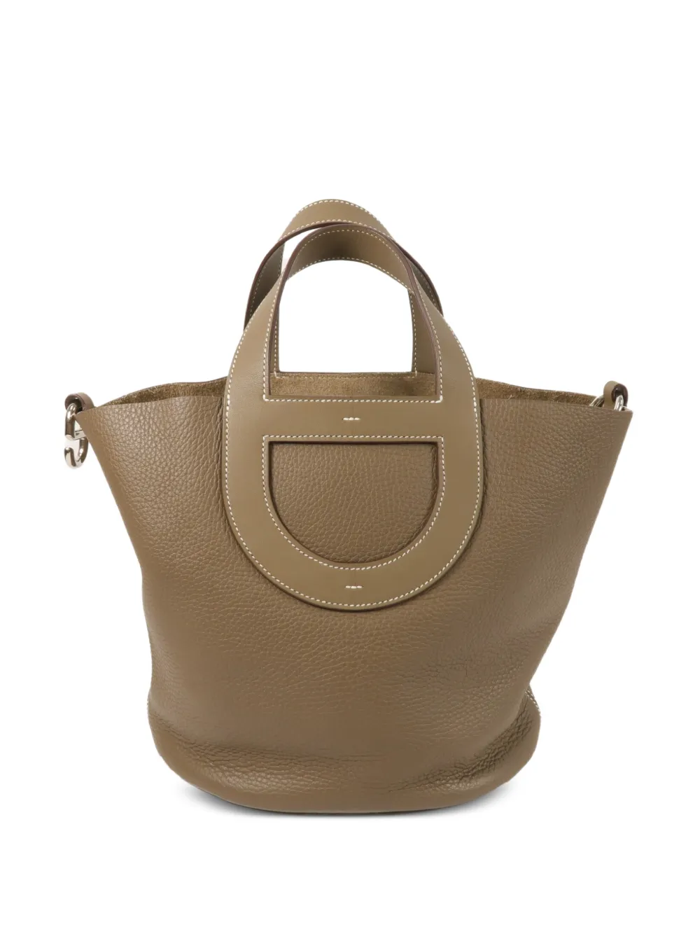 Hermès Pre-Owned In The Loop 23 Clemence leather tote bag - Nude