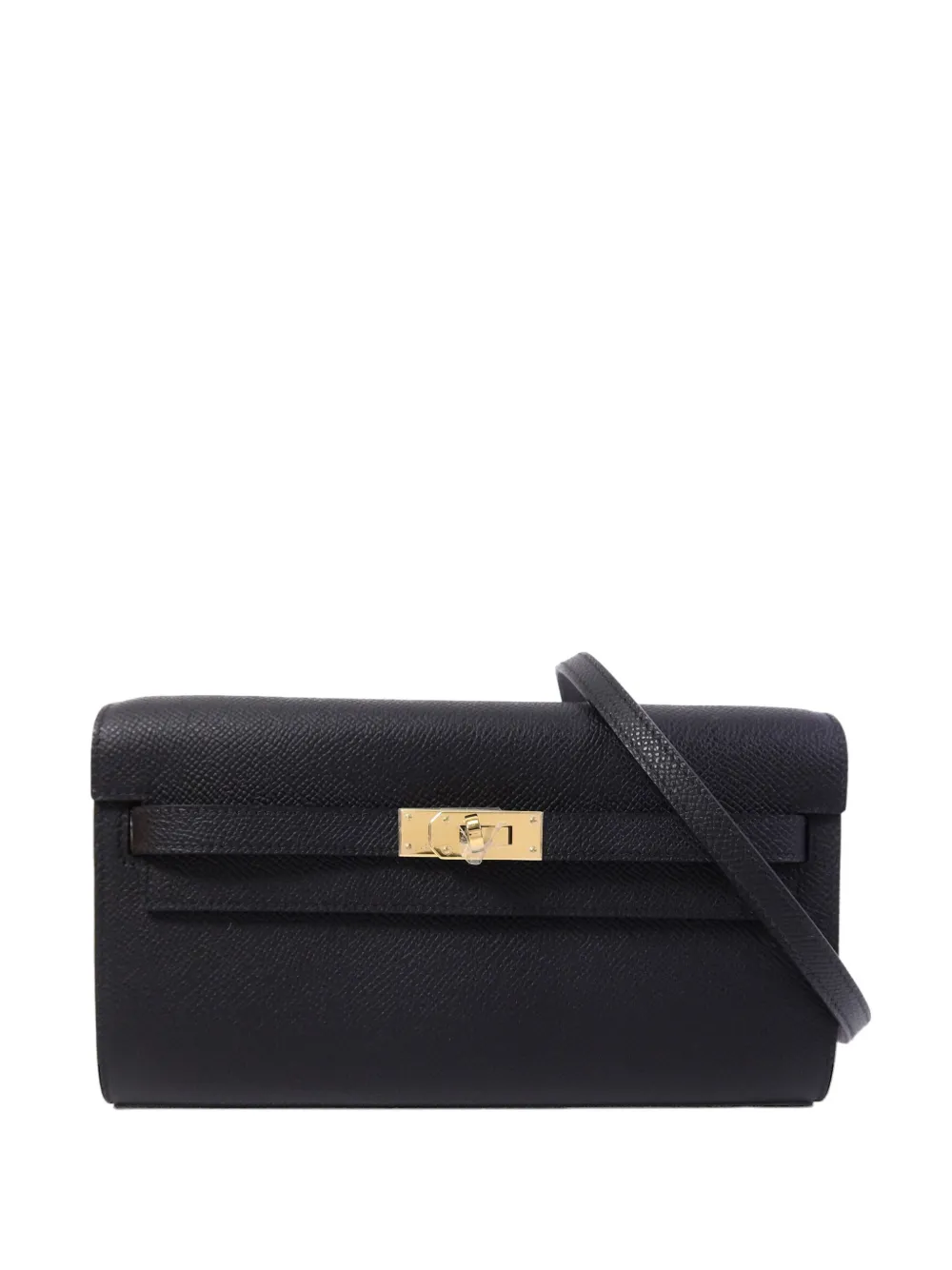 Hermès Pre-Owned Kelly To Go leather shoulder bag - Nero