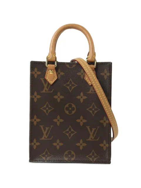 Louis Vuitton Pre-Owned Monogram Petit Sac Plat shoulder bag