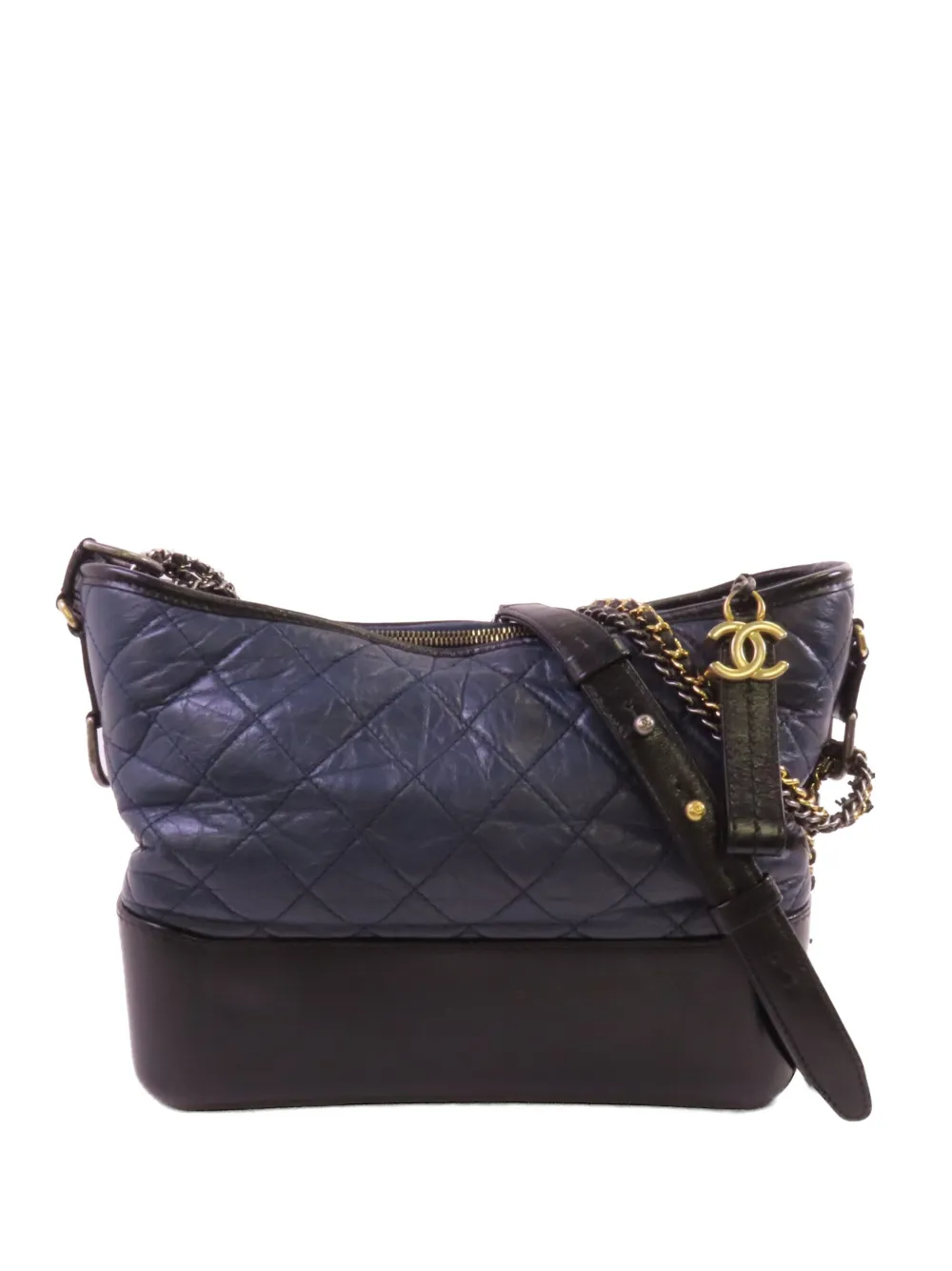 CHANEL Pre-Owned Gabrielle chain shoulder bag - Nero