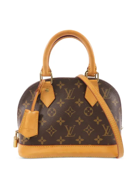Louis Vuitton Pre-Owned BB Alma monogram-pattern tote bag