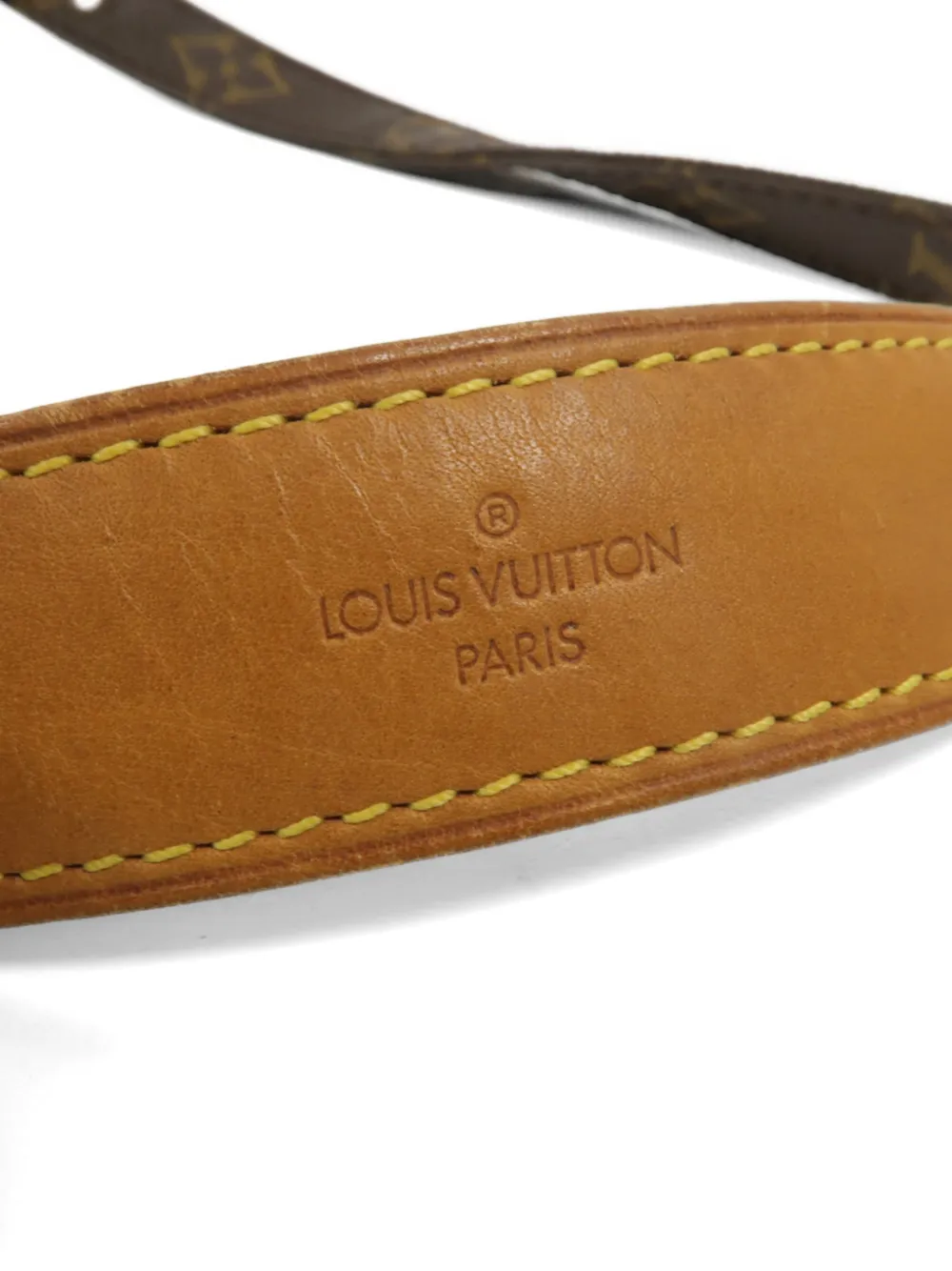 Louis Vuitton Pre-Owned Danube Monogram canvas crossbodytas Bruin