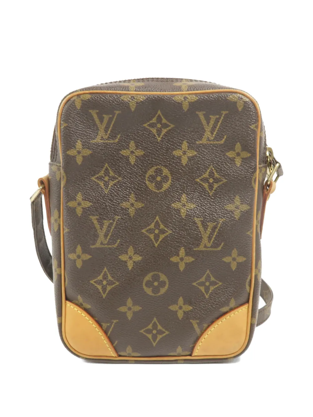 Louis Vuitton Pre-Owned Danube Monogram canvas crossbodytas Bruin