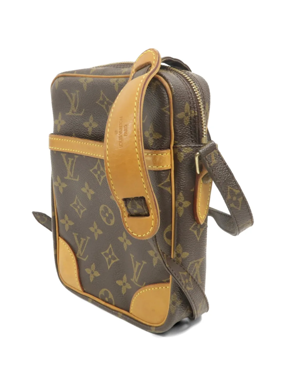 Louis Vuitton Pre-Owned Danube Monogram canvas crossbodytas Bruin