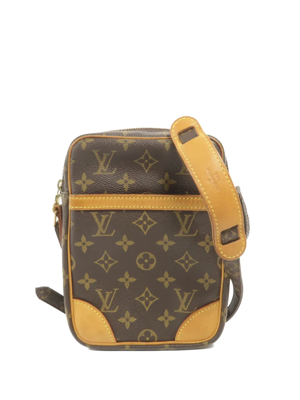 Louis Vuitton Pre-Owned Danube Monogram canvas cross body bag - Marrone