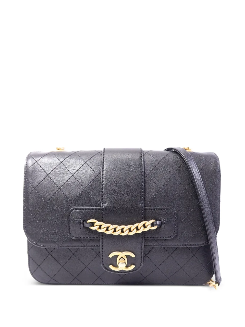 CHANEL Pre-Owned CC turn-lock shoulder bag - Nero