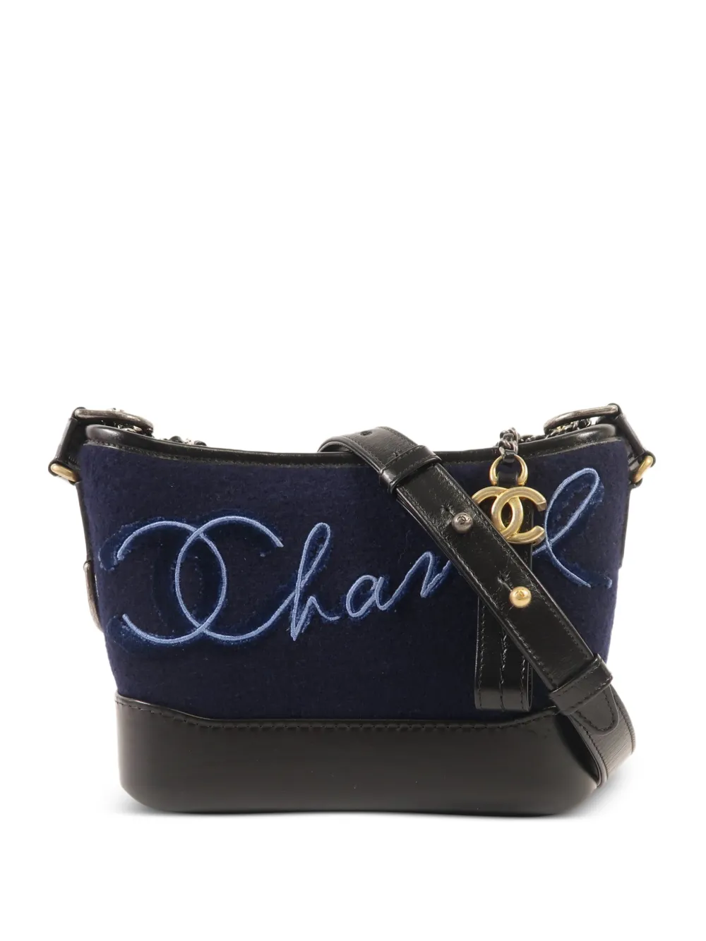 CHANEL Pre-Owned small Gabrielle CC chain shoulder bag - Blu