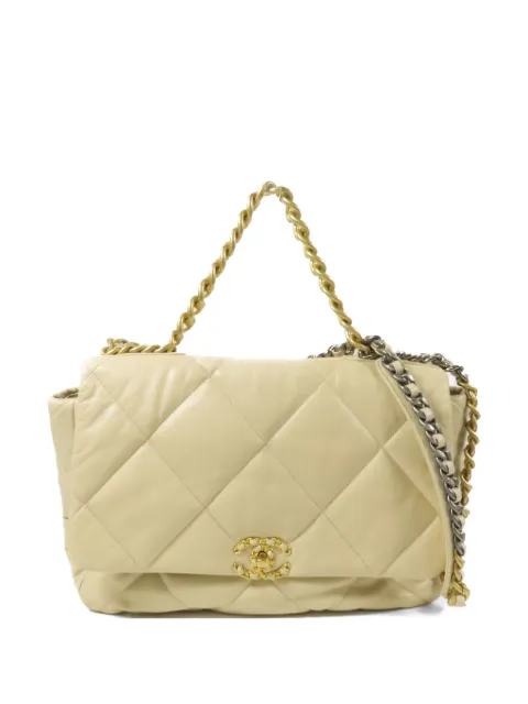 CHANEL Pre-Owned 19 CC turn-lock shoulder bag