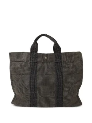 Hermès Pre-Owned 20th Century キャンバス エールライン PM トート