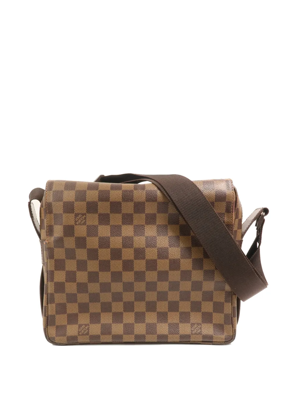 Louis Vuitton Pre-Owned Damier Naviglio messenger bag - Braun
