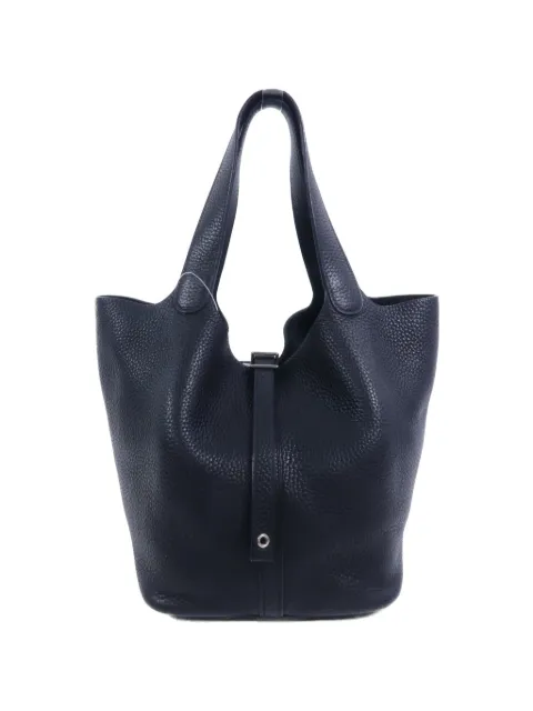 Hermès Pre-Owned 2018 Taurillon Clemence Picotin MM tote bag