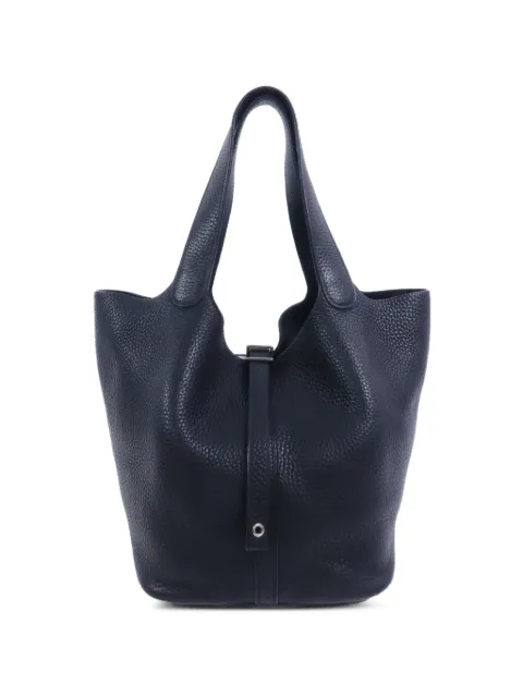 Hermès Pre-Owned 2018 Taurillon Clemence Picotin MM tote bag