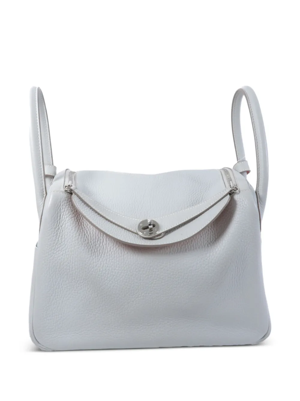 Hermès Pre-Owned 30 Lindy leather tote bag - Grau