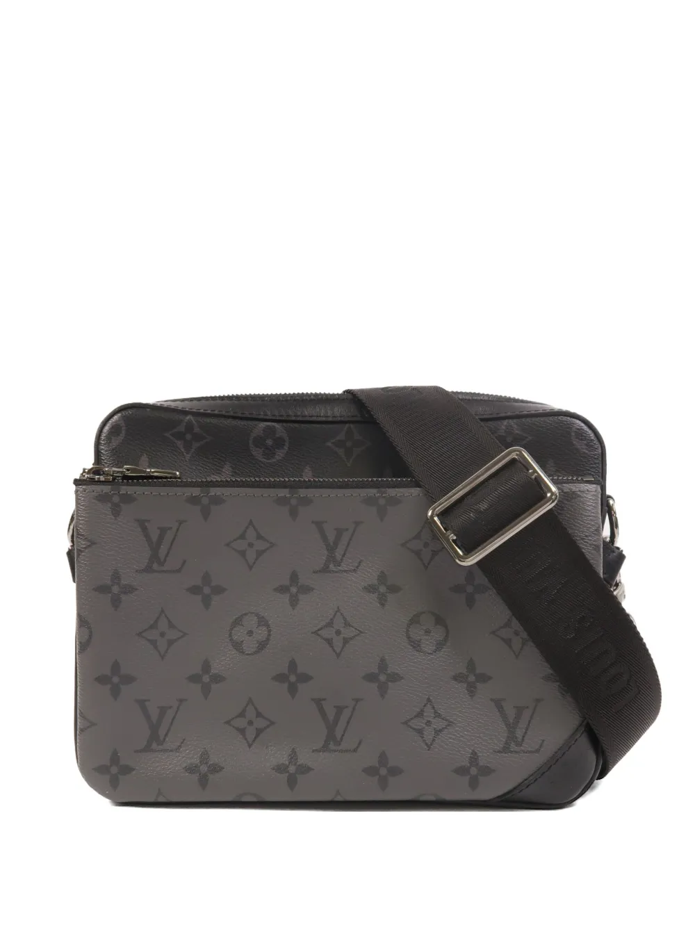 Louis Vuitton Pre-Owned Trio Messenger Monogram Eclipse Reverse shoulder bag - Nero