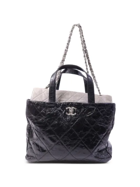 CHANEL Pre-Owned Portobello CC turn-lock tote bag