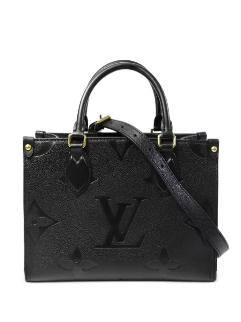 Louis Vuitton Pre-Owned sac cabas OnTheGo PM à motif Monogram Empreinte