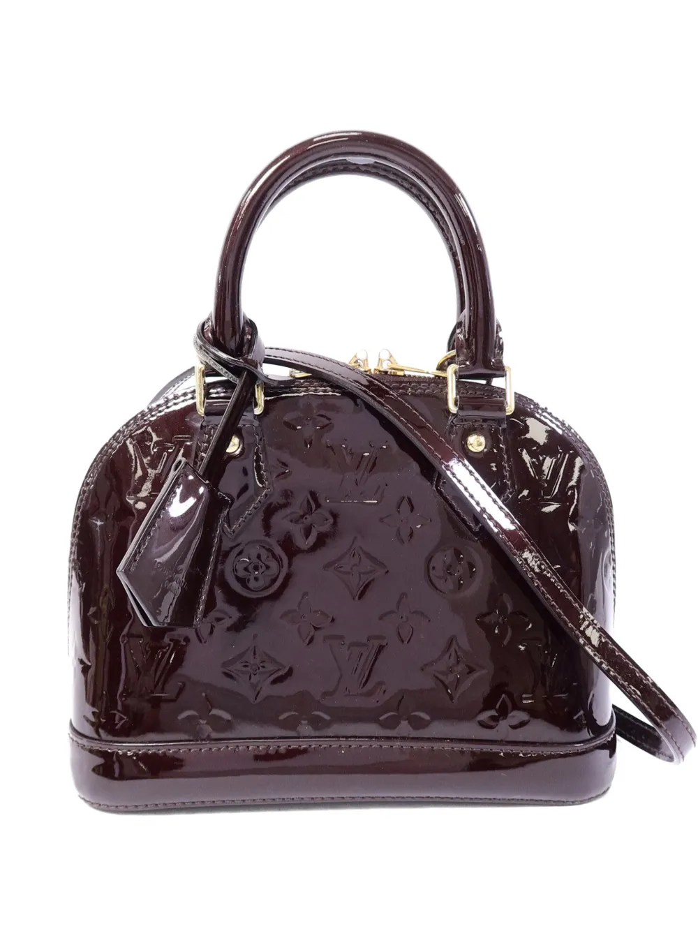 Louis Vuitton Pre-Owned Monogram Vernis Alma BB shoulder bag - Rosso