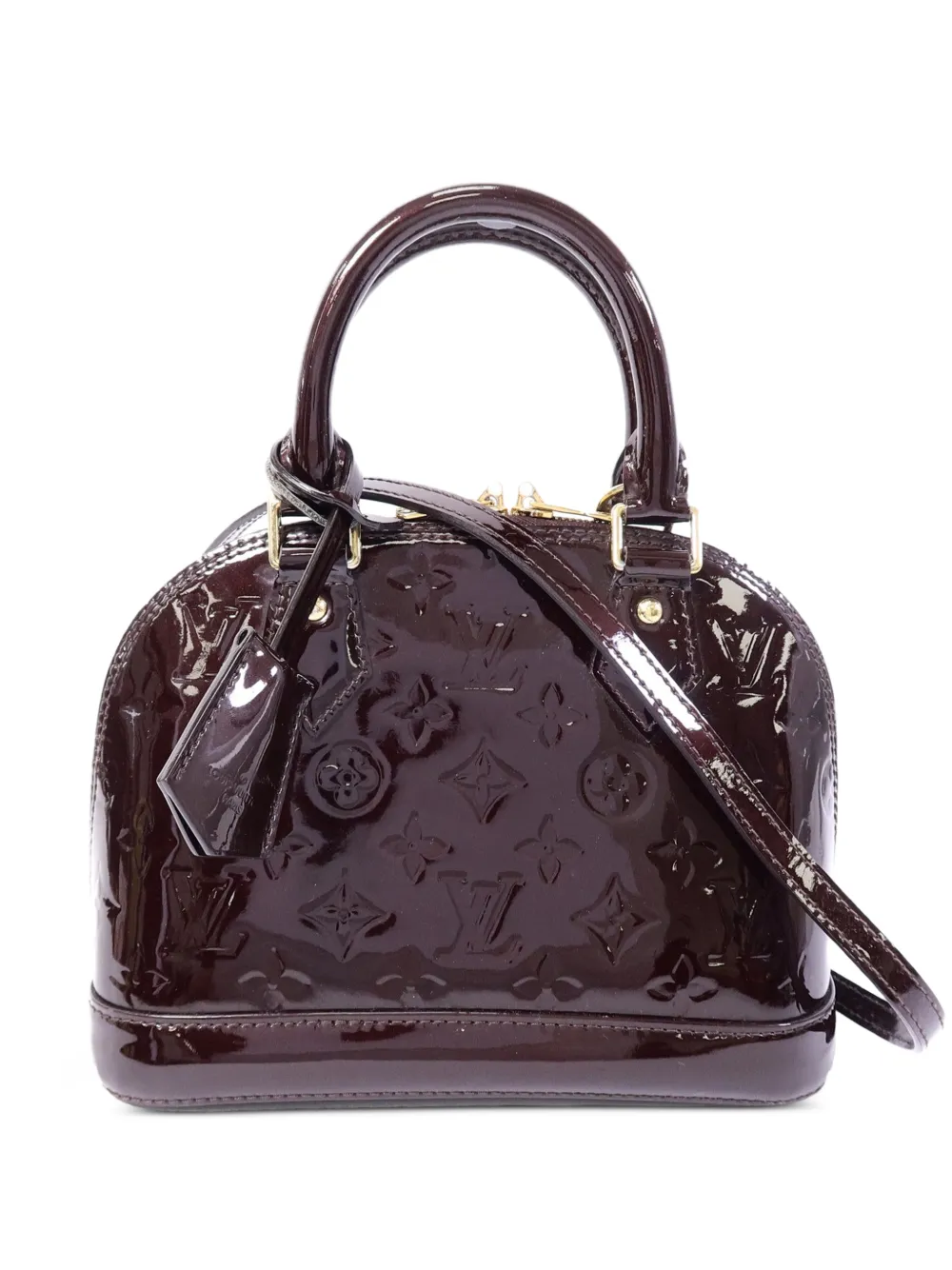 Louis Vuitton Pre-Owned Monogram Vernis Alma BB shoulder bag - Rosso