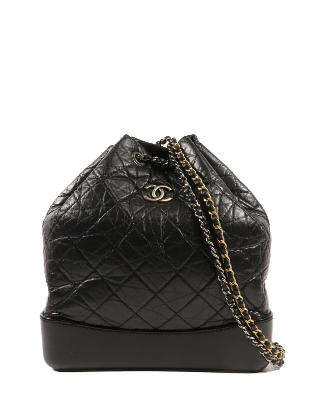 CHANEL Pre-Owned Gabrielle CC backpack - Black