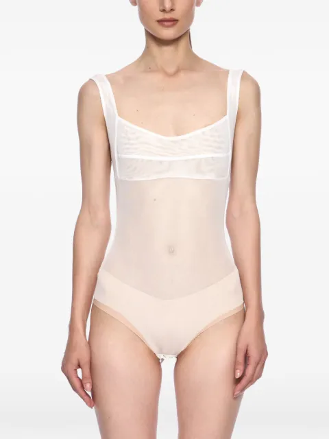 Atu Body Couture Semi-doorzichtige mouwloze body