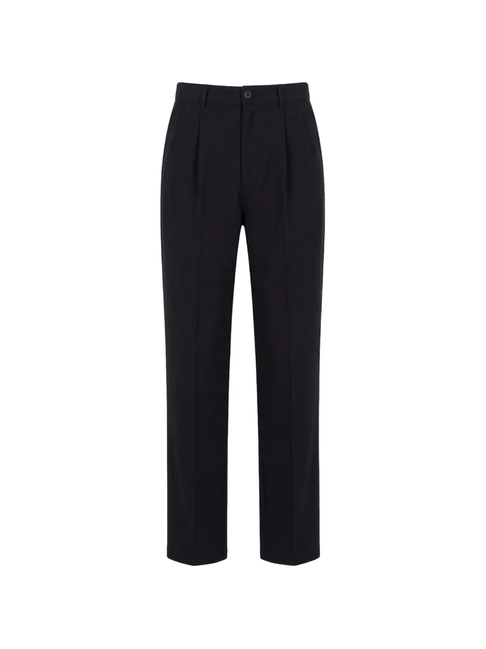 Danton pleated-front easy trousers - Blu