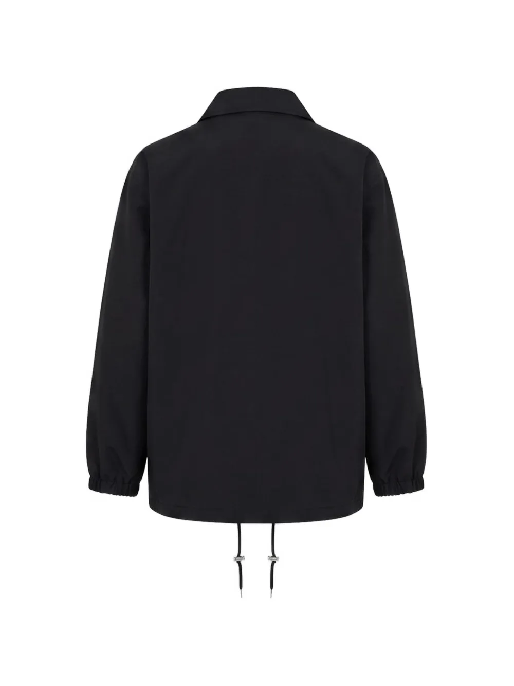  Danton Logo-patch Drawstring-hem Jacket - Noir 