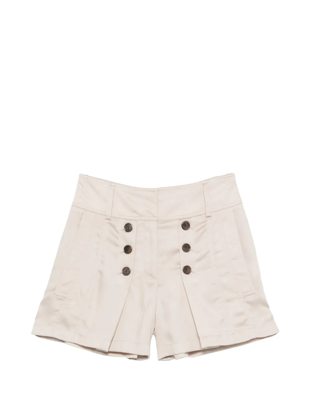 Barbara Bui button-details pleated shorts