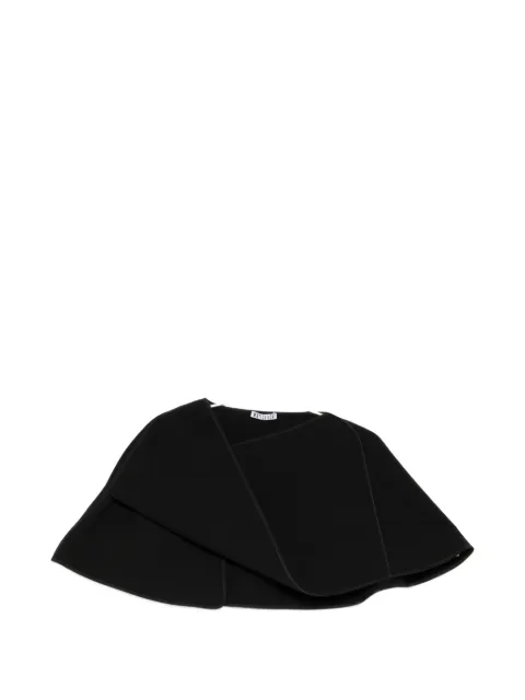 Maticevski Vailed cape