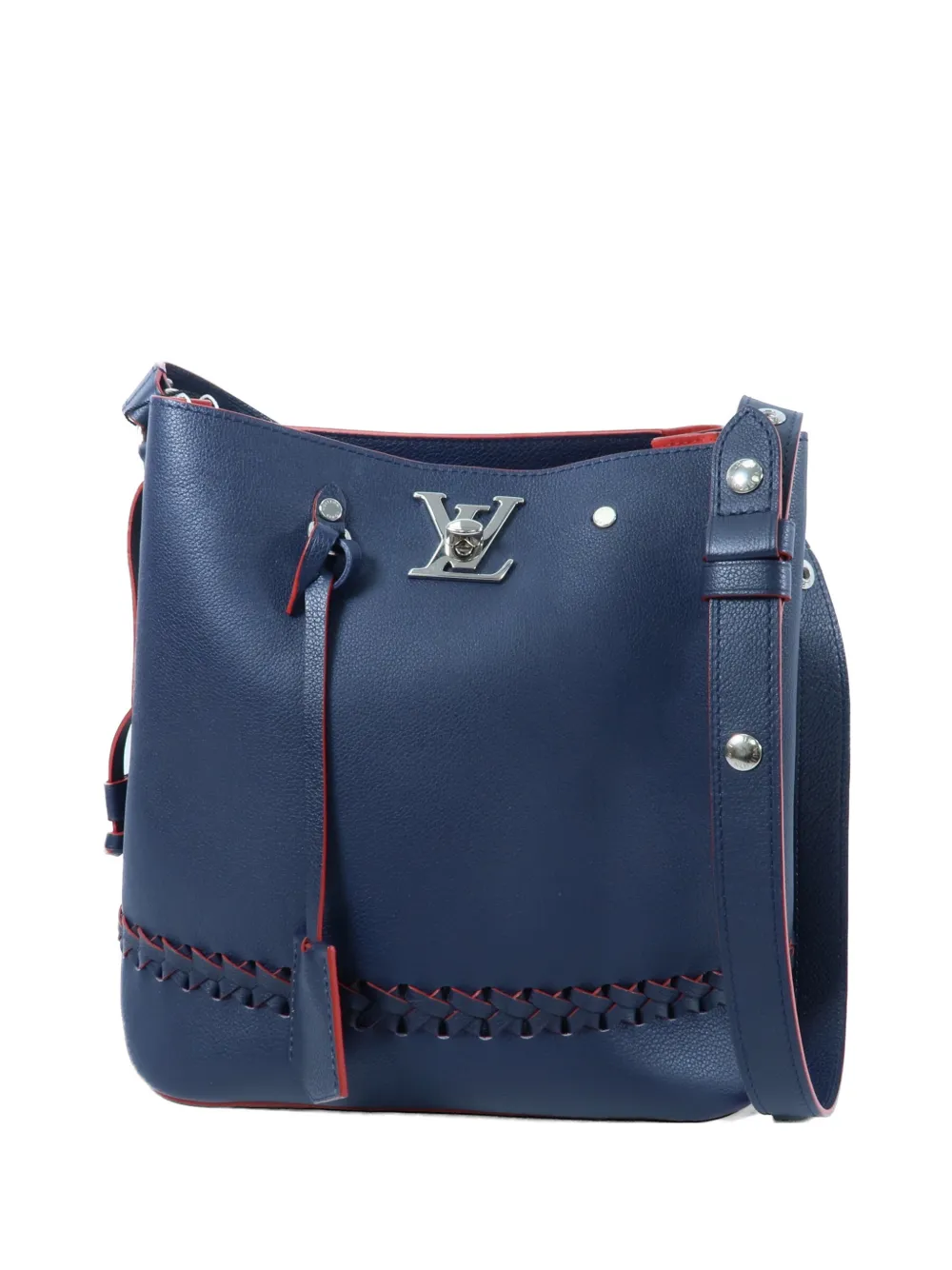 Louis Vuitton Pre-Owned Lockme bucket bag - Blu