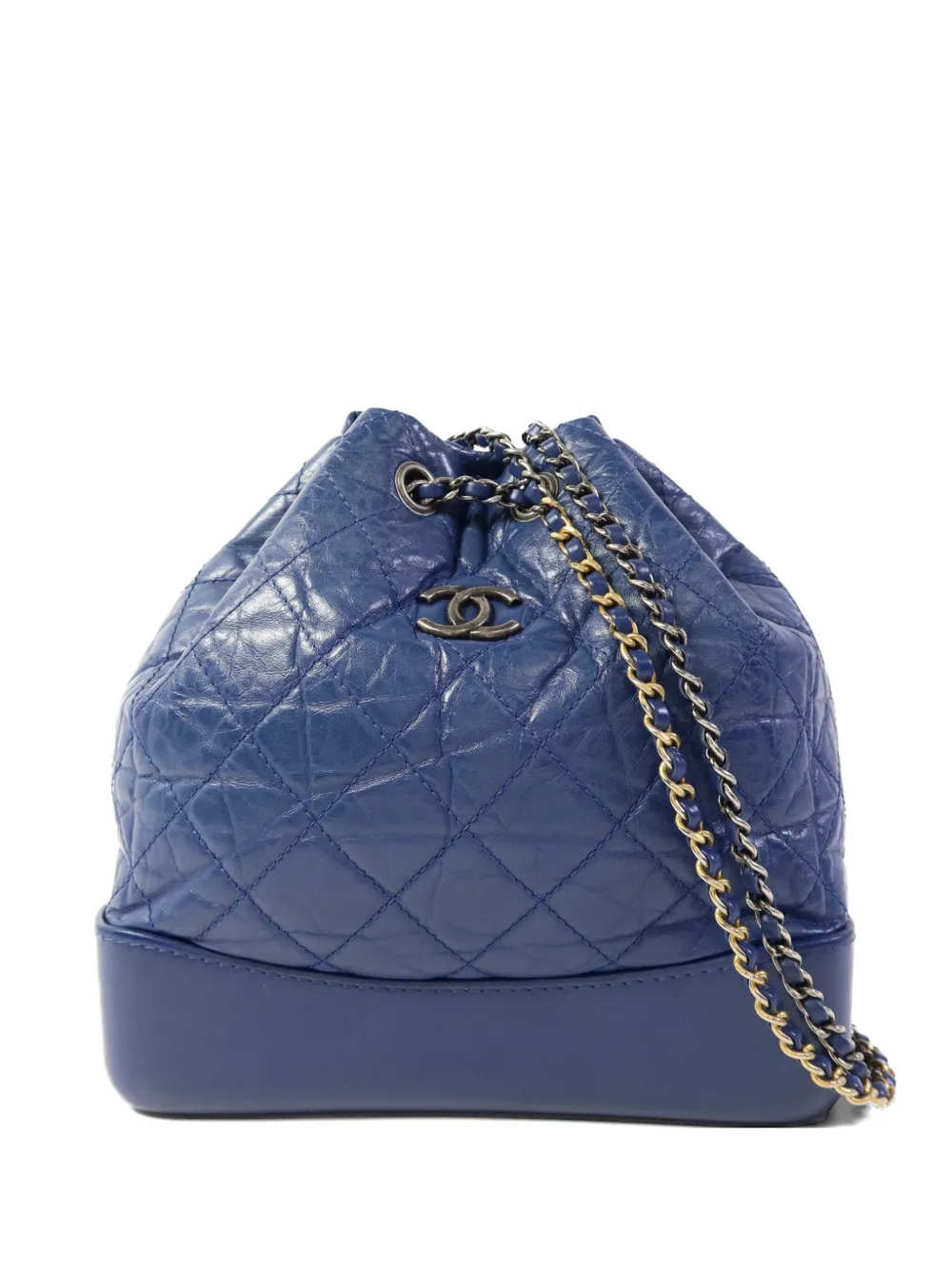 CHANEL Pre-Owned Gabrielle calfskin backpack - Blue