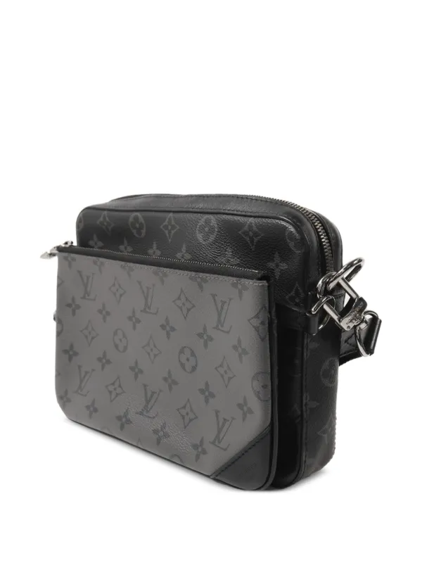 Louis Vuitton モノグラム エクリプス メッセンジャーバッグ Louis Vuitton Pre-Owned モノグラム エクリプス トリオ