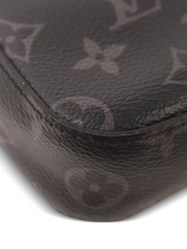 Louis Vuitton Pre-Owned Monogram Eclipse Trio Messenger Messenger