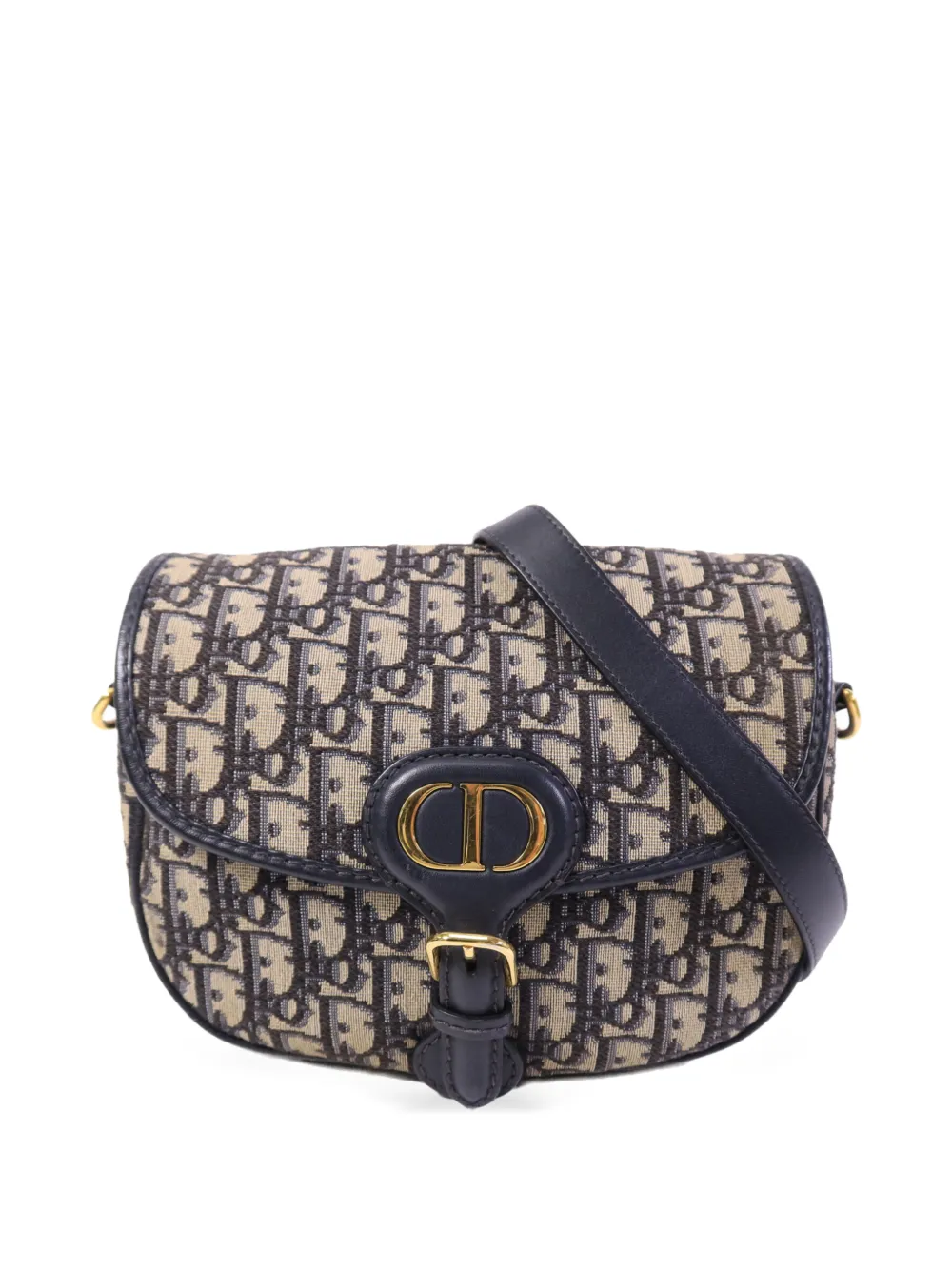 Christian Dior Pre-Owned medium Bobby Oblique shoulder bag - Neutrals
