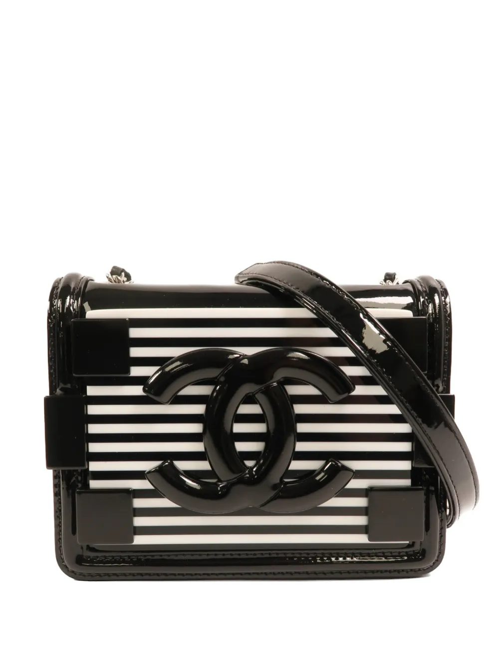 CHANEL Pre-Owned Boy Brick shoulder bag - Black