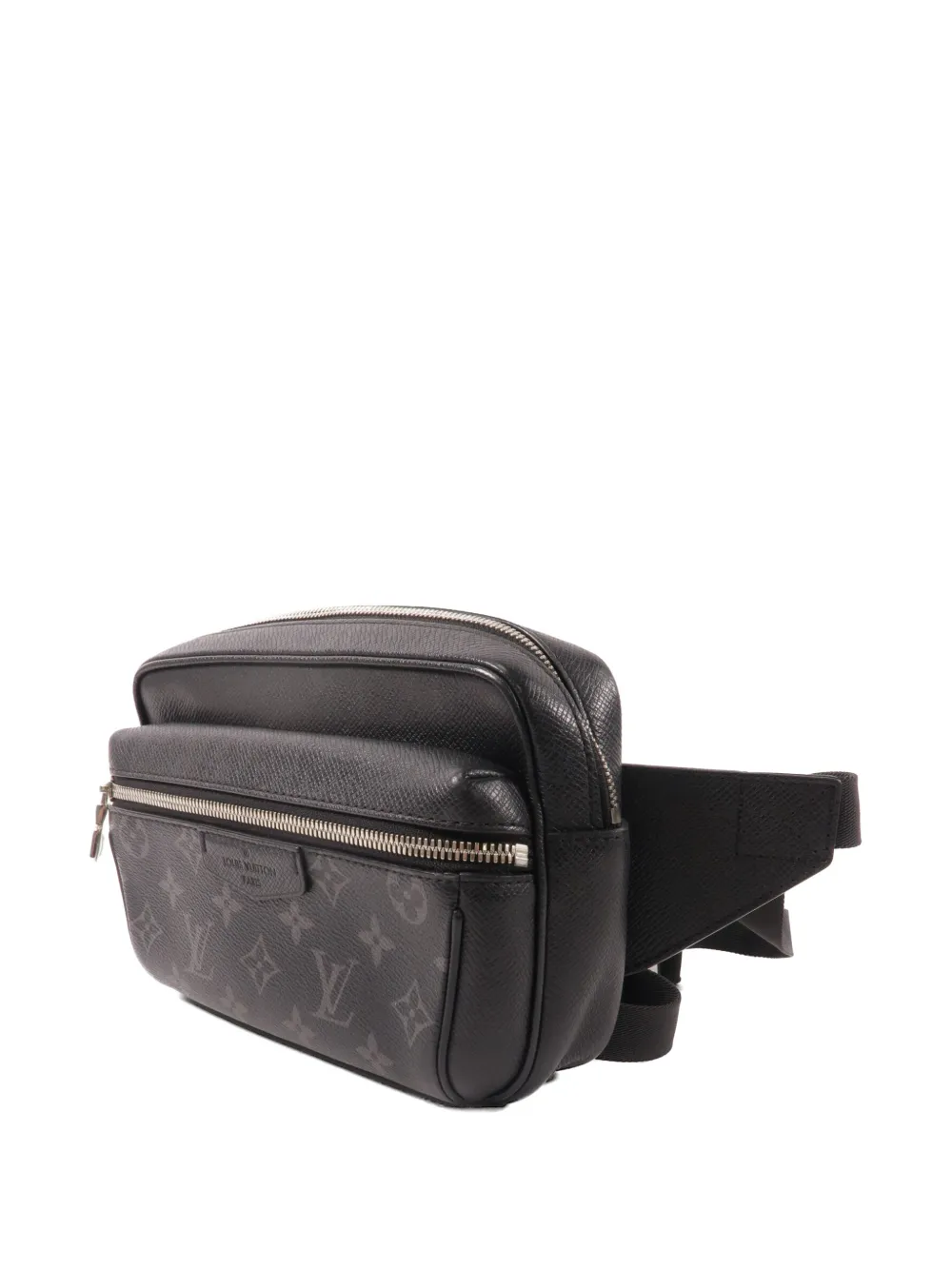 Louis Vuitton Pre-Owned Monogram Eclipse Outdoor heuptas Zwart