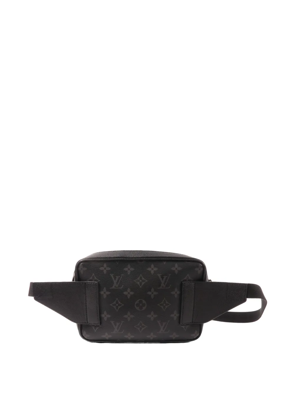 Louis Vuitton Pre-Owned Monogram Eclipse Outdoor heuptas Zwart
