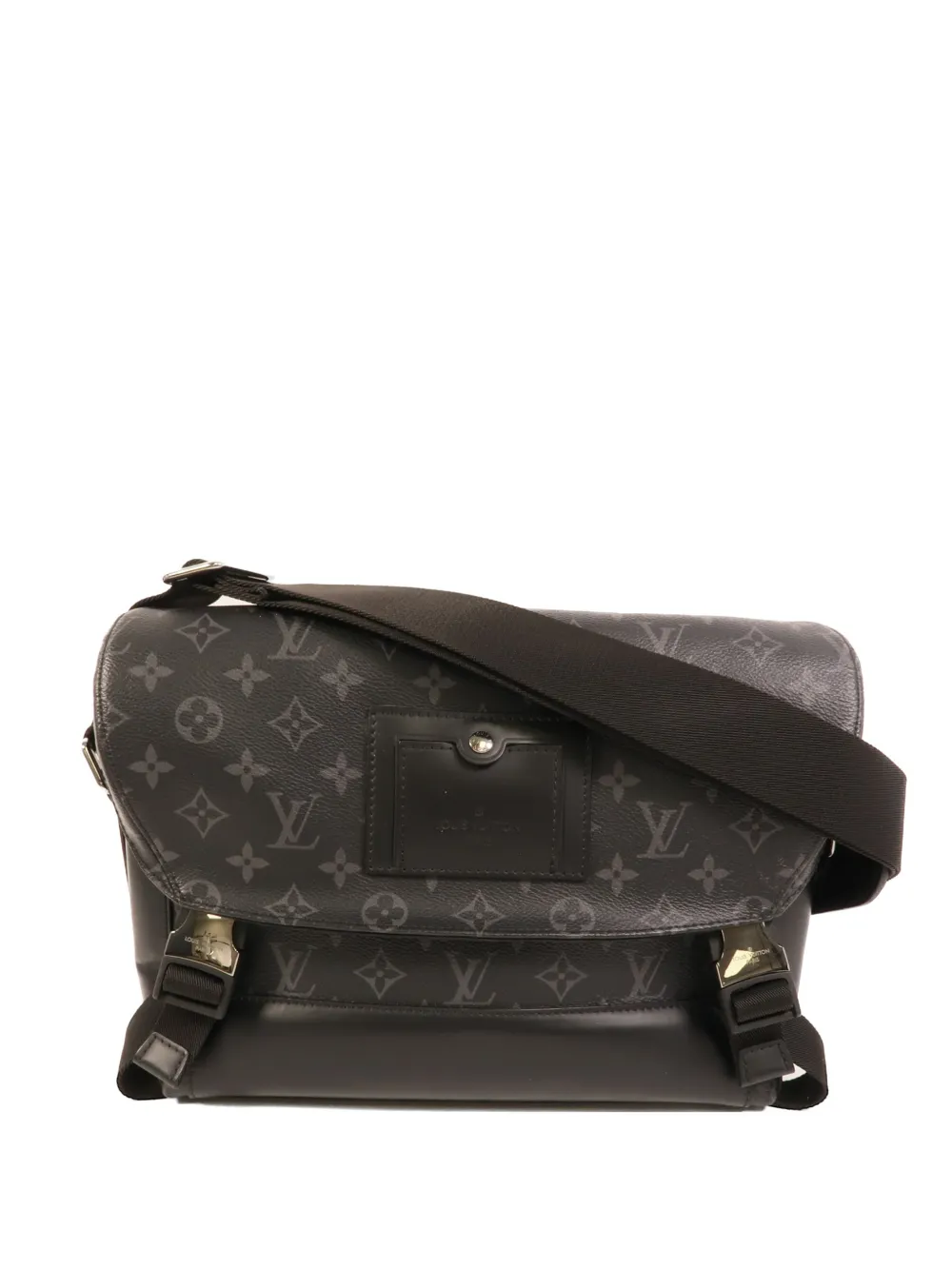 Louis Vuitton Pre-Owned Monogram Eclipse Messenger PM Voyager shoulder bag - Grey