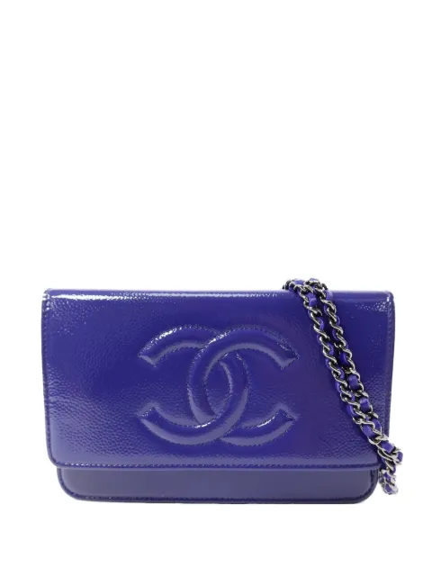 CHANEL Pre-Owned CC-logoo wallet-on-chain shoulder bag