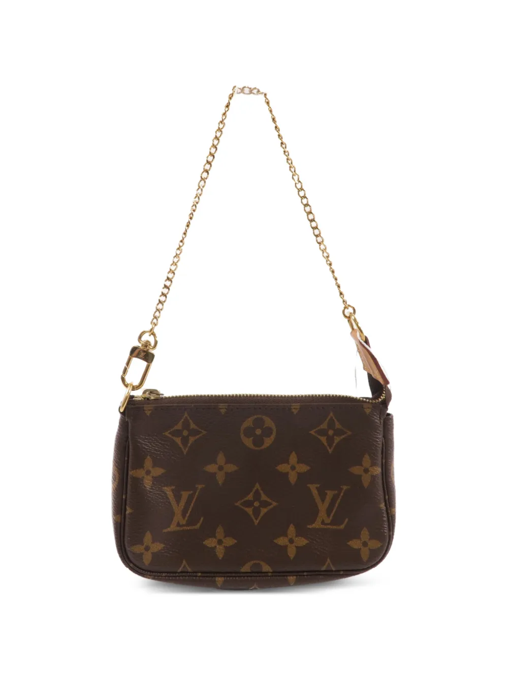 Louis Vuitton Pre-Owned Pochette Accessoires canvas shopper met monogram Bruin