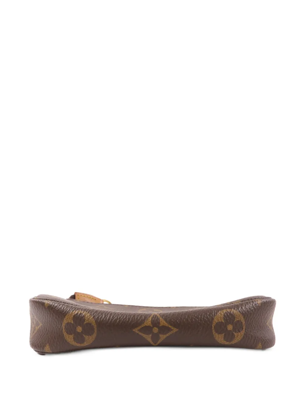 Louis Vuitton Pre-Owned Pochette Accessoires canvas shopper met monogram Bruin