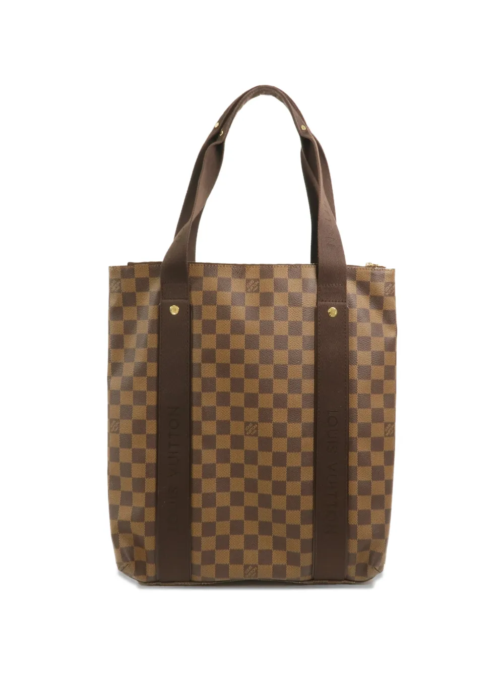 Louis Vuitton Pre-Owned Beaubourg Damier Ebene canvas tote bag - Marrone