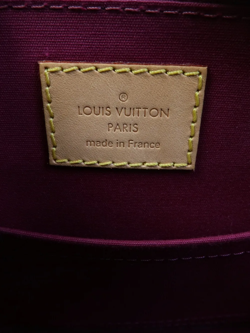 Louis Vuitton Pre-Owned アルマ モノグラム ヴェルニ ハンドバッグ