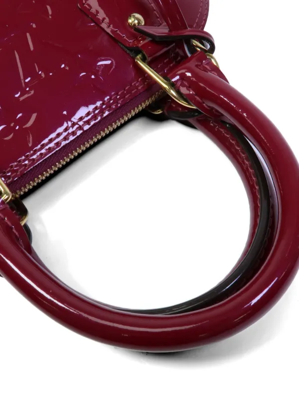 Louis Vuitton Pre-Owned アルマ モノグラム ヴェルニ ハンドバッグ