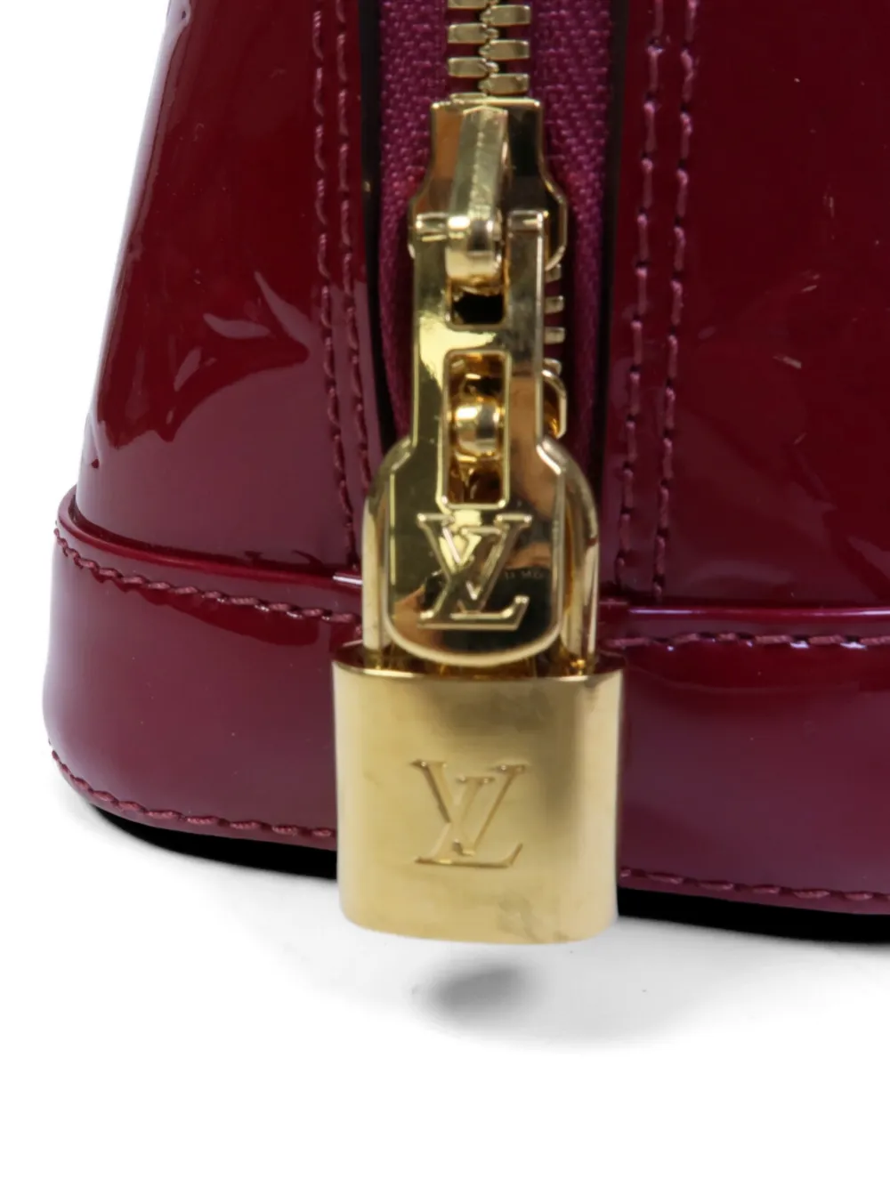 Louis Vuitton Pre-Owned アルマ モノグラム ヴェルニ ハンドバッグ